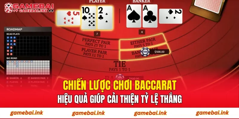 Chiến lược chơi Baccarat hiệu quả giúp cải thiện tỷ lệ thắng