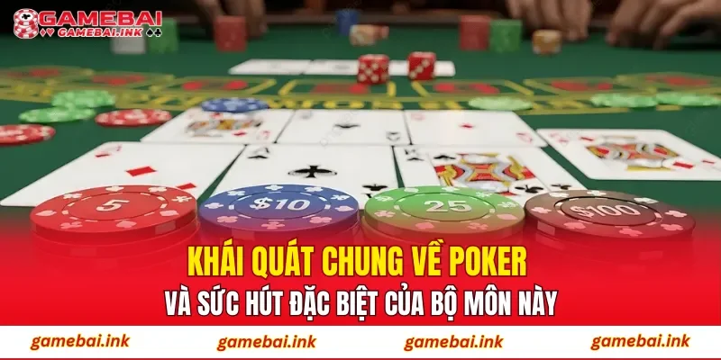Khái quát chung về Poker và sức hút đặc biệt của bộ môn này