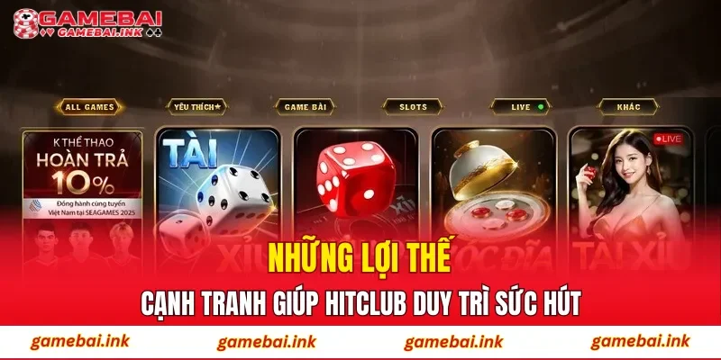 Những lợi thế cạnh tranh giúp HITCLUB duy trì sức hút